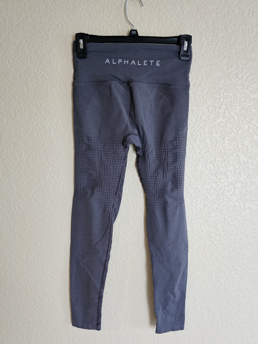 Alphalete Charcoal Seamless High-Waist Leggings